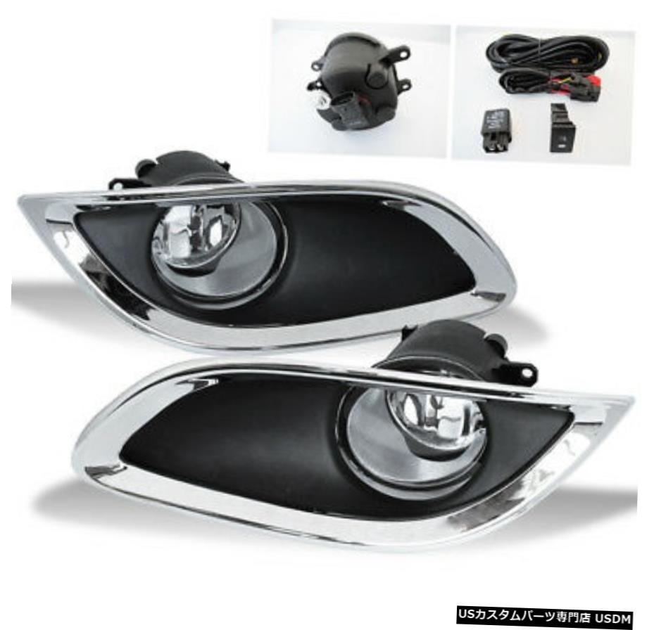 2009-2011トヨタヤリス2 / 3DR JDM BUMPER CLEARフォグランプLAMP + SWITCH +ハーネスキット 2009-2011 TOYOTA YARIS 2/3DR JDM BUMPER CLEAR FOG LIGHTS LAMP+SWITCH+HARNESS KIT 【並行輸入品】 33,176円