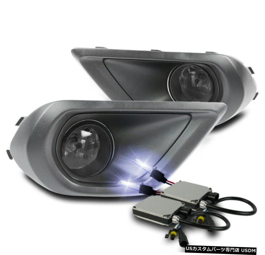 2014 2015 2016 FOR SMOKE BUMPER DRIVINGフォグランプ+ハーネスW / 10000K HID FORESTER SMOKE BUMPER DRIVING FOG LIGHTS+HARNESS W/10000K HID FOR 2014 2015 2016 FORESTER 【並行輸入品】