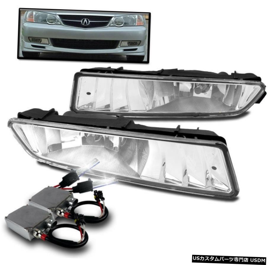 2002-2003 FOR ACURA TL CHROME FRONT BUMPER DRIVING FOG LIGHT + 50W 8000KキセノンHID FOR 2002-2003 ACURA TL CHROME FRONT BUMPER DRIVING FOG LIGHT+50W 8000K XENON HID 【並行輸入品】