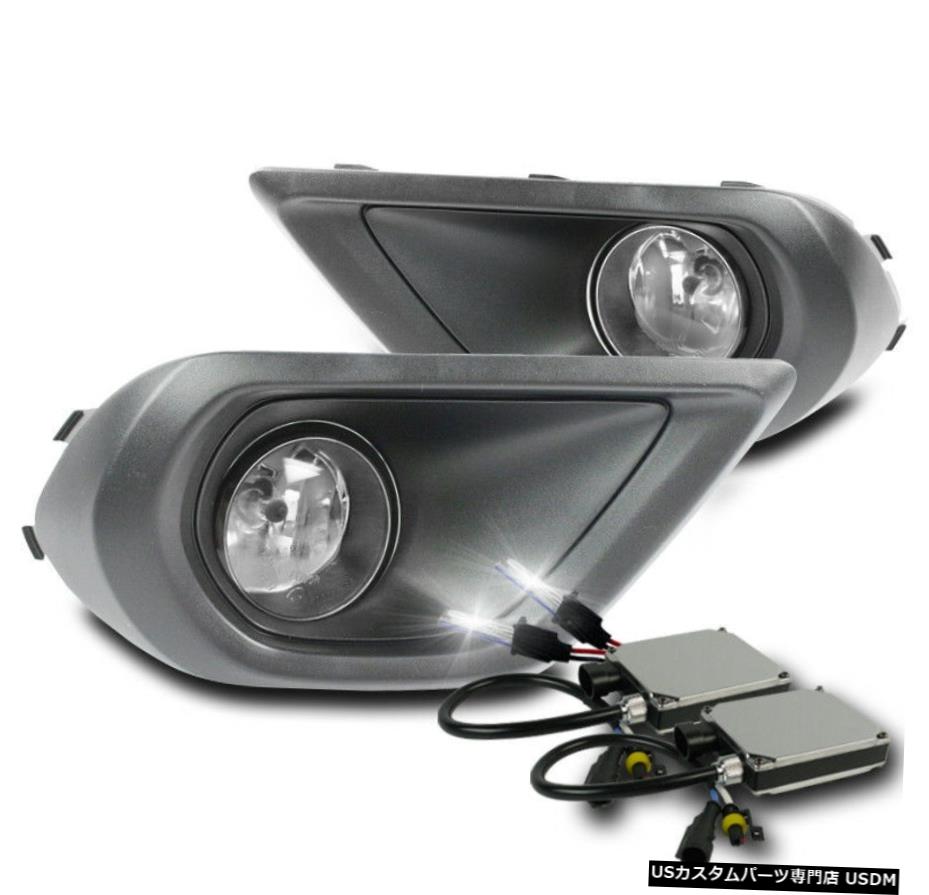 CHROME FRONT BUMPER DRIVINGフォグランプ+ HARNESS + 6000K HID 2014年から2016年FORESTER FOR CHROME FRONT BUMPER DRIVING FOG LIGHTS+HARNESS+ 6000K HID FOR 2014-2016 FORESTER 【並行輸入品】