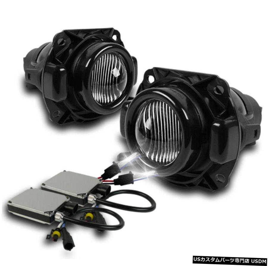 2004 2005 2006 BMW X3 E83 SERIES CLEAR BUMPER FOG LIGHT CHROME W / 6000KキセノンHID 2004 2005 2006 BMW X3 E83 SERIES CLEAR BUMPER FOG LIGHT CHROME W/6000K XENON HID 【並行輸入品】