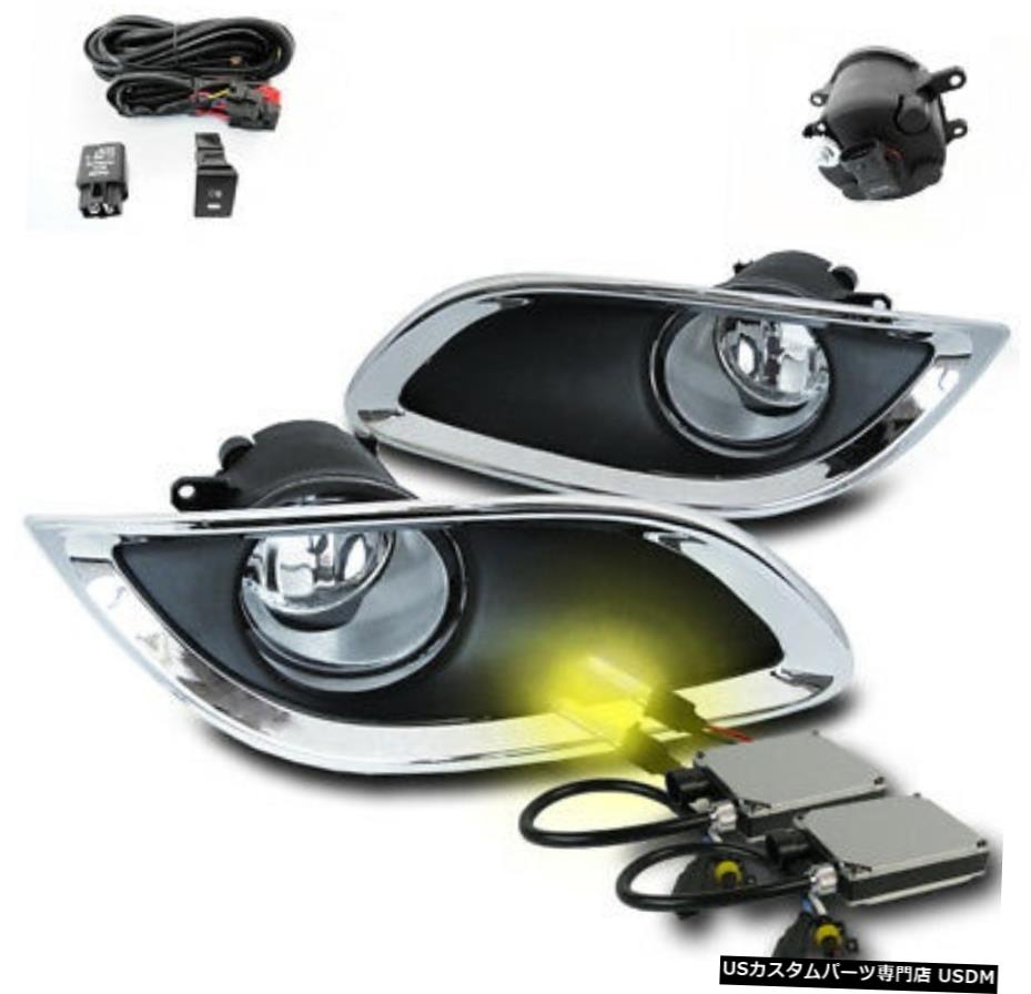 2009-2011トヨタヤリス2 / 3DR JDMバンパーフォグランプLAMP + 3000K HID +スイッチ+ハーネス 2009-2011 TOYOTA YARIS 2/3DR JDM BUMPER FOG LIGHTS LAMP+3000K HID+SWITCH+HARNESS 【並行輸入品】