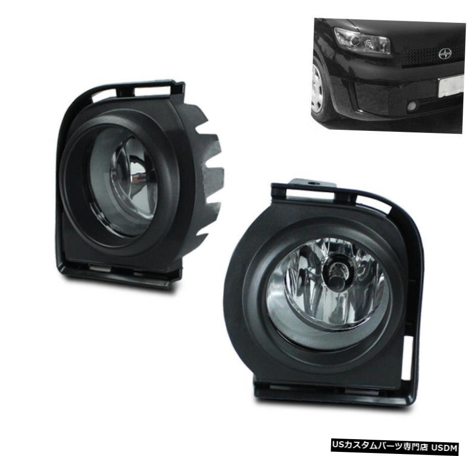 BUMPER CHROME SCION XB 2008 2009 2010 FOR CLEAR FOG LIGHTS LAMP W / HARNESS +スイッチ BUMPER CHROME CLEAR FOG LIGHTS LAMP W/HARNESS+SWITCH FOR 2008 2009 2010 SCION XB 【並行輸入品】