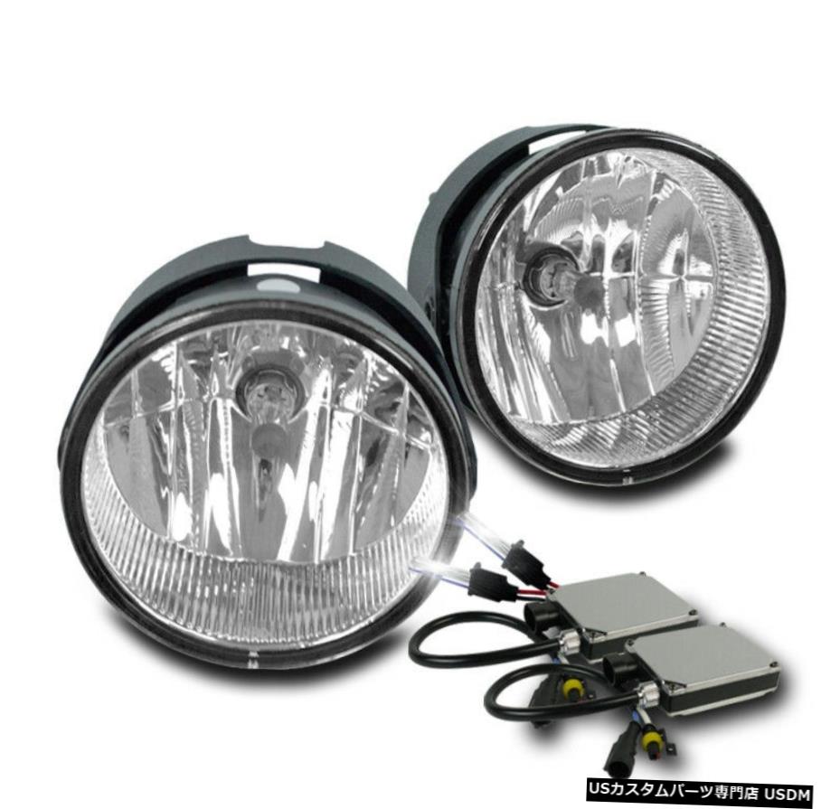 2007-2015 FORD EXPEDITION / 2008-2011 RANGER BUMPER CHROME FOG LIGHTS W / 6000K HID 2007-2015 FORD EXPEDITION/2008-2011 RANGER BUMPER CHROME FOG LIGHTS W/6000K HID 【並行輸入品】