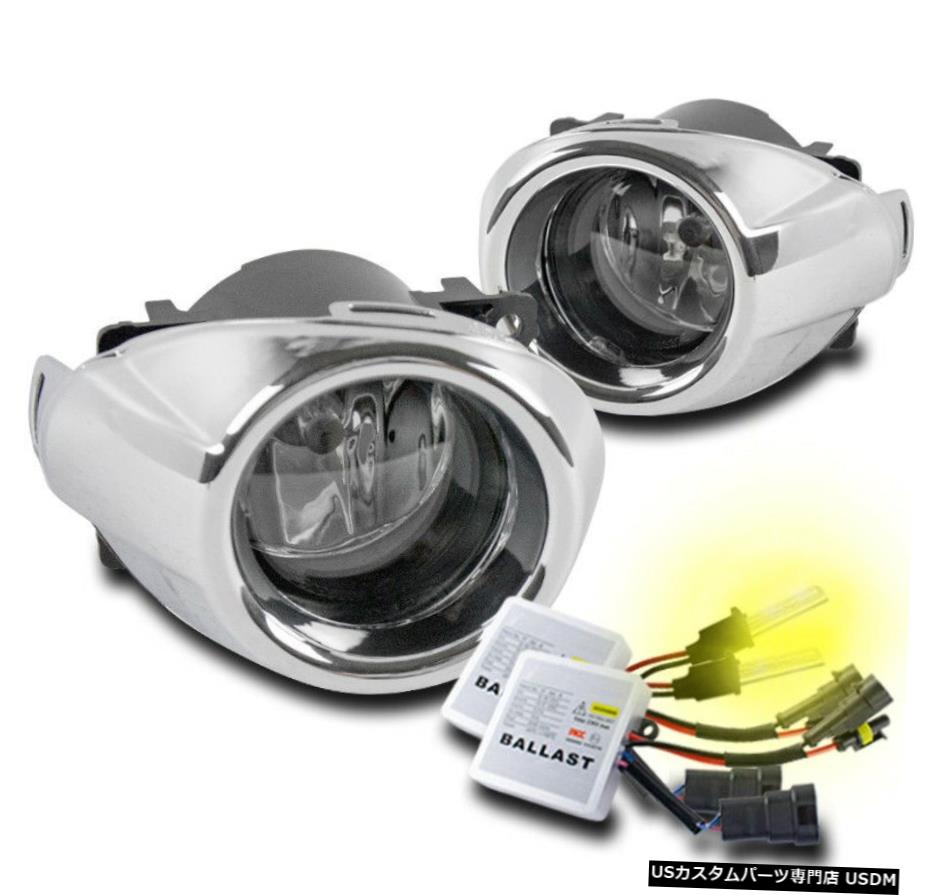 2012-2014 FORD FOCUS CHROME CLEAR LENS BUMPER FOG LIGHTS LAMP W / 3K HID + BEZEL FOR FOR 2012-2014 FORD FOCUS CHROME CLEAR LENS BUMPER FOG LIGHTS LAMP W/3K HID+BEZEL 【並行輸入品】