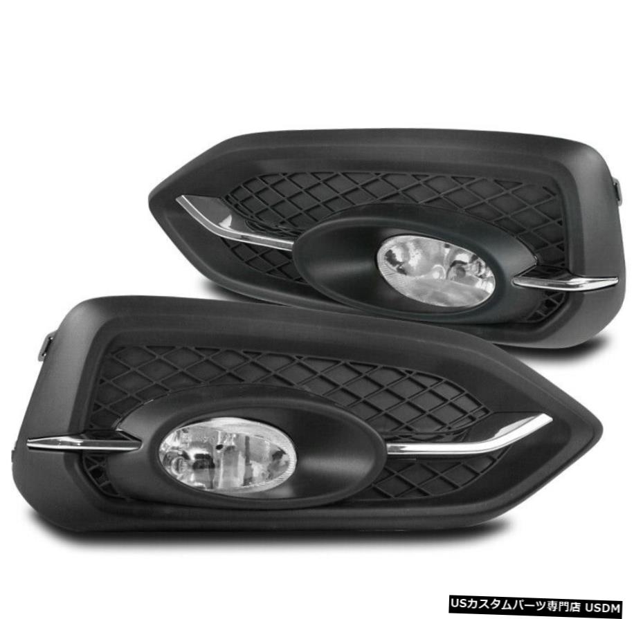 2014 FOR 2015 HONDA CIVIC COUPE 2DR FRONT BUMPER DRIVING FOG LIGHTS CHROME SET FOR 2014 2015 HONDA CIVIC 2DR COUPE FRONT BUMPER DRIVING FOG LIGHTS CHROME SET 【並行輸入品】