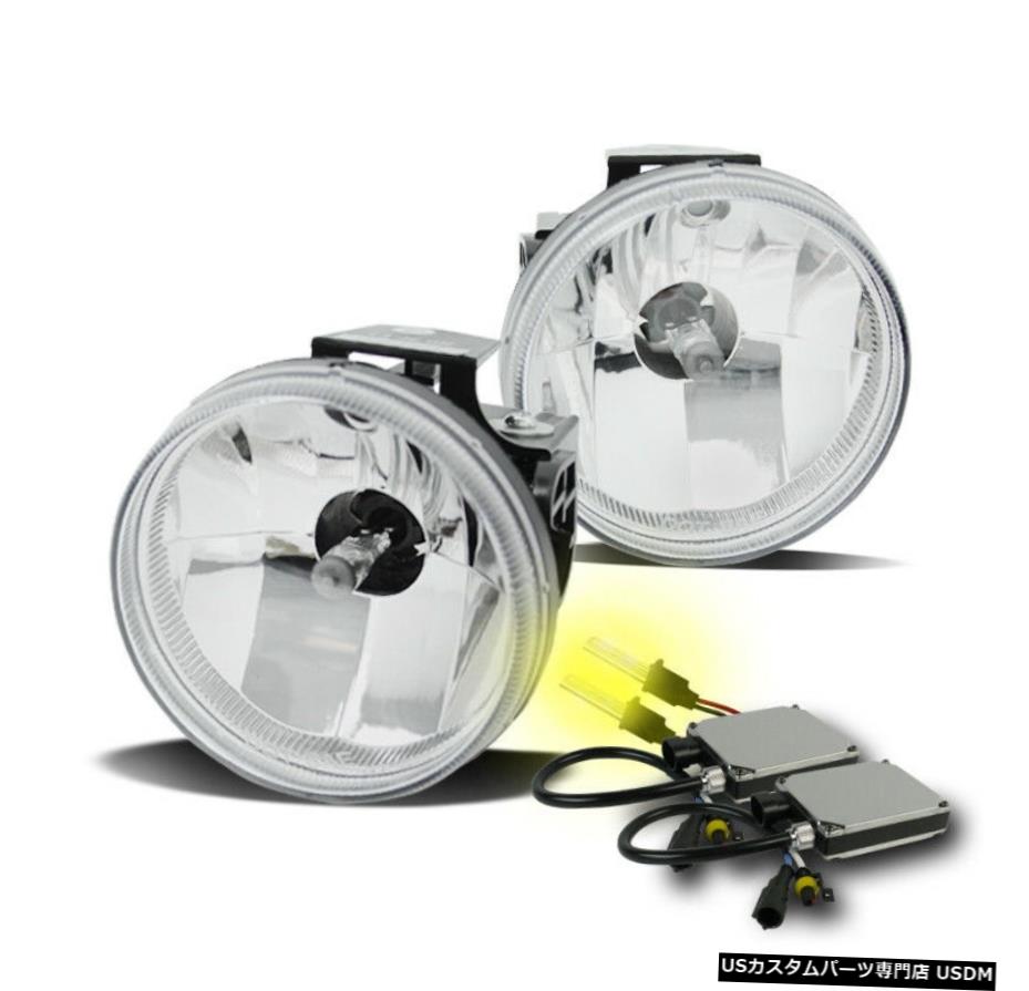 DODGE 1999-2001 RAM 1500 / 99-02 2500 3500 SPORT PKG CHROME FOG LIGHTS W / 3000K HID DODGE 1999-2001 RAM 1500/99-02 2500 3500 SPORT PKG CHROME FOG LIGHTS W/3000K HID 【並行輸入品】