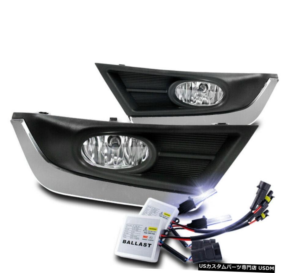 2017 2018 CHONDA R-V CRV CHROMEバンパーフォグランプLAMPS W / 10K HID +ハーネス用 FOR 2017 2018 CHONDA R-V CRV CHROME BUMPER FOG LIGHTS LAMPS W/10K HID + HARNESS 【並行輸入品】