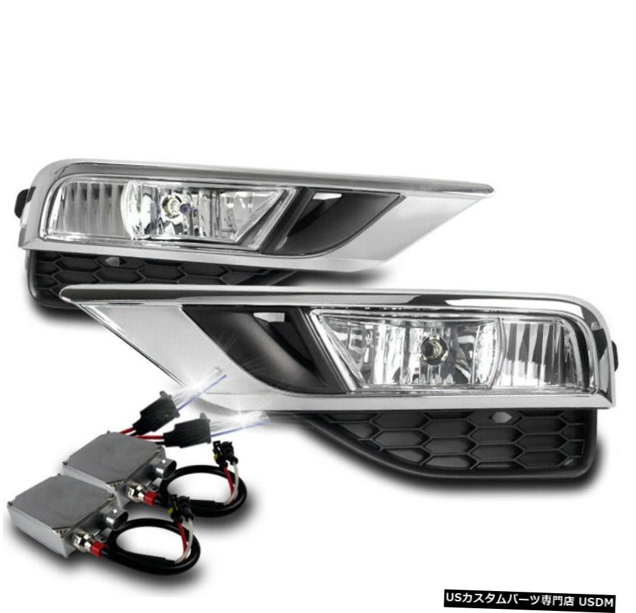 2015-2016 HONDA CRV CRV CHROME BUMPER FOG LIGHTS LAMP W / 50W 8K HID +スイッチの FOR 2015-2016 HONDA CR-V CRV CHROME BUMPER FOG LIGHTS LAMP W/50W 8K HID +SWITCH 【並行輸入品】