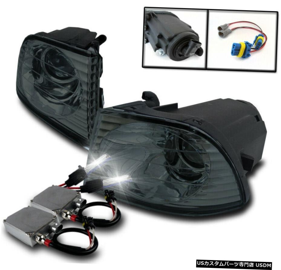 2001-05 IS300 FRONT BUMPERプロジェクターSMOKE LENS FOGは、LAMP + 50W 8K HIDを点灯します 2001-05 IS300 FRONT BUMPER PROJECTOR SMOKE LENS FOG LIGHTS LAMP+50W 8K HID 【並行輸入品】