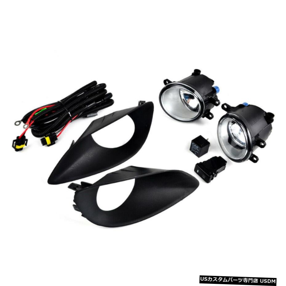 フロントバンパークリアフォグランプランプキットのトヨタヤリスセダン2007から2011 +配線 Front Bumper Clear Fog Light Lamps Kit For Toyota Yaris Sedan 2007-2011 + Wiring 【並行輸入品】