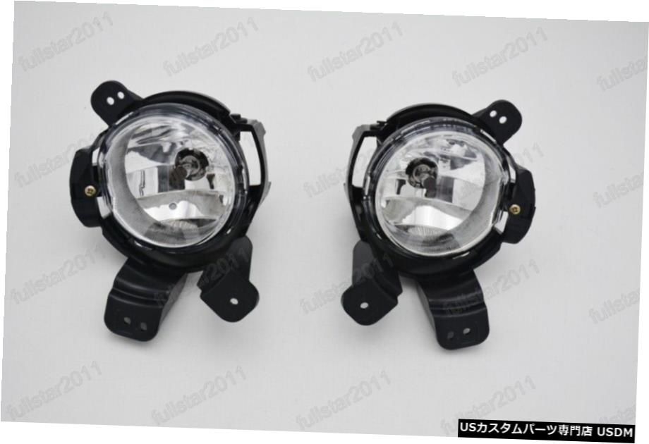 1Pairクリアフォグライトフロントランプ/電球用ワットシボレー・トラックス2014年から2016年 1Pair Clear Fog light Front Lamps w/Bulbs For Chevrolet Trax 2014-2016 【並行輸入品】