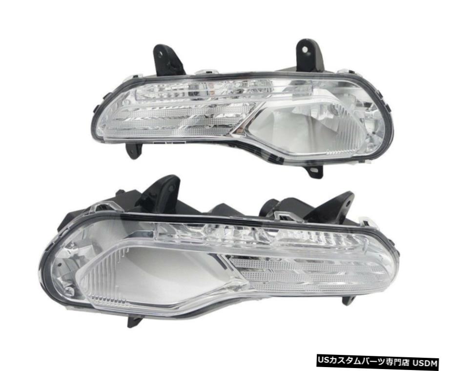 フォードエスケープのためのペアLH RHクリアレンズバンパーフォグライトランプ交換2013から15 Pair LH RH Clear Lens Bumper Fog Light Lamp Replacement for Ford Escape 2013-15 【並行輸入品】