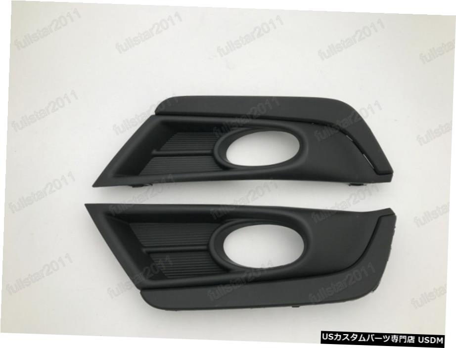 フロントドライビングフォグライトランプベゼルブラックLH＆＃038; RHペアのホンダCRV 2017-2018 Front Driving Fog Light Lamp Bezel Black LH & RH Pair For Honda CRV 2017-2018 【並行輸入品】