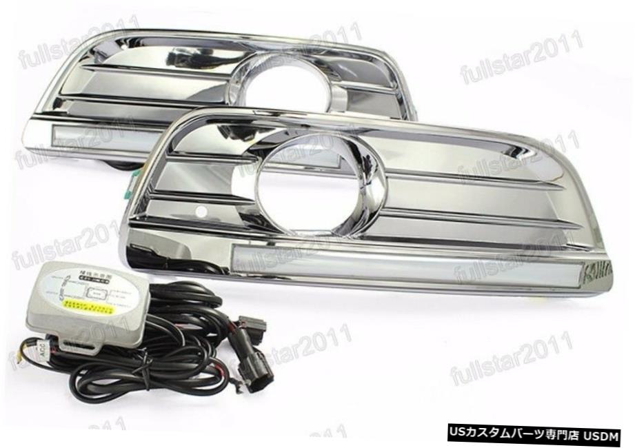 シボレーマリブ2013-2014のための2X LEDバンパー、ランプ駆動フォグランプDRL 2X LED Bumper Driving Lamp Fog Lights DRL for Chevrolet Malibu 2013-2014 【並行輸入品】