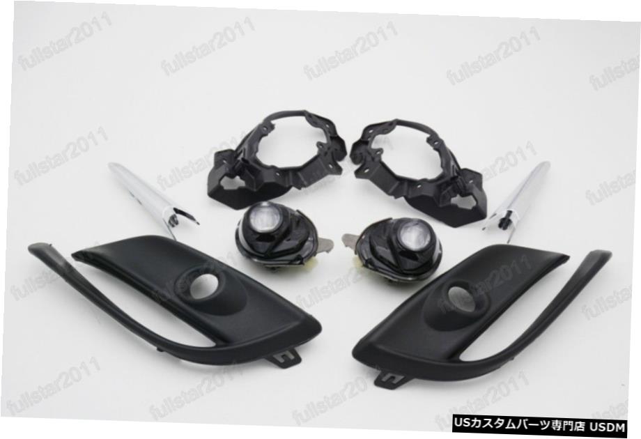 フロントバンパーフォグランプカバーブラケットキットのためにマツダ3アクセラ2017 2018 Front Bumper Fog Lights Cover Brackets Kits For Mazda 3 Axela 2017 2018 【並行輸入品】