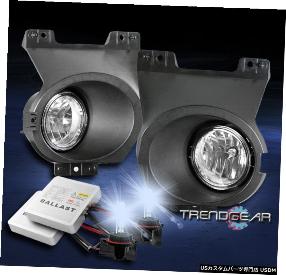 11-14 FORD F-150ピックアップバンパーDRIVINGフォグランプLAMP CHROME W / 8K HID KIT + BEZEL 11-14 FORD F-150 PICKUP BUMPER DRIVING FOG LIGHTS LAMP CHROME W/8K HID KIT+BEZEL 【並行輸入品】