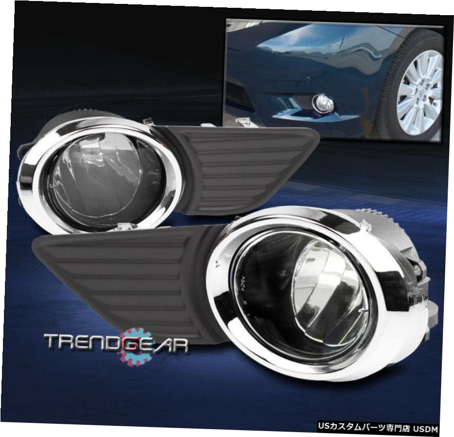 BUMPER DRIVING LED FOG 11-16 TOYOTA SIENNA FOR LIGHT W / CHROME TRIMベゼル+ HARNESS BUMPER DRIVING LED FOG LIGHT W/CHROME TRIM BEZEL+HARNESS FOR 11-16 TOYOTA SIENNA 【並行輸入品】