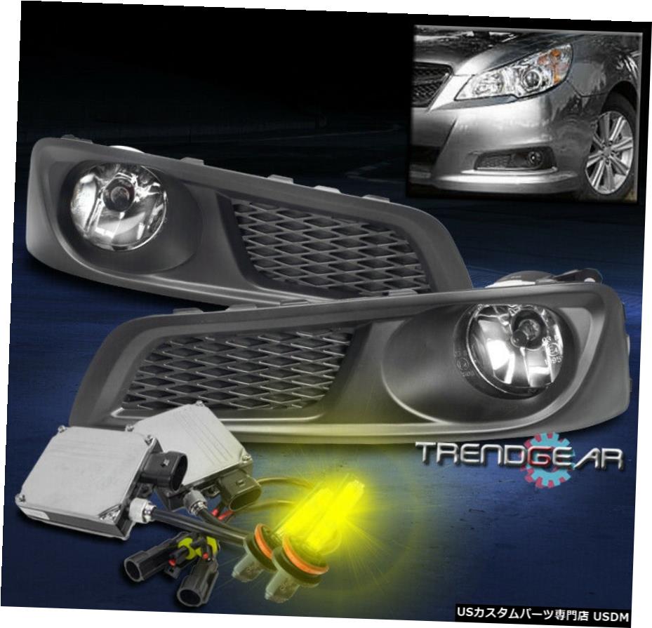 BUMPER DRIVING FOG 10 11 12 LEGACY NEW FOR LIGHT LAMP CHROME W / 3K HIDキット+ SWITCH BUMPER DRIVING FOG LIGHT LAMP CHROME W/3K HID KIT+SWITCH FOR 10 11 12 LEGACY NEW 【並行輸入品】