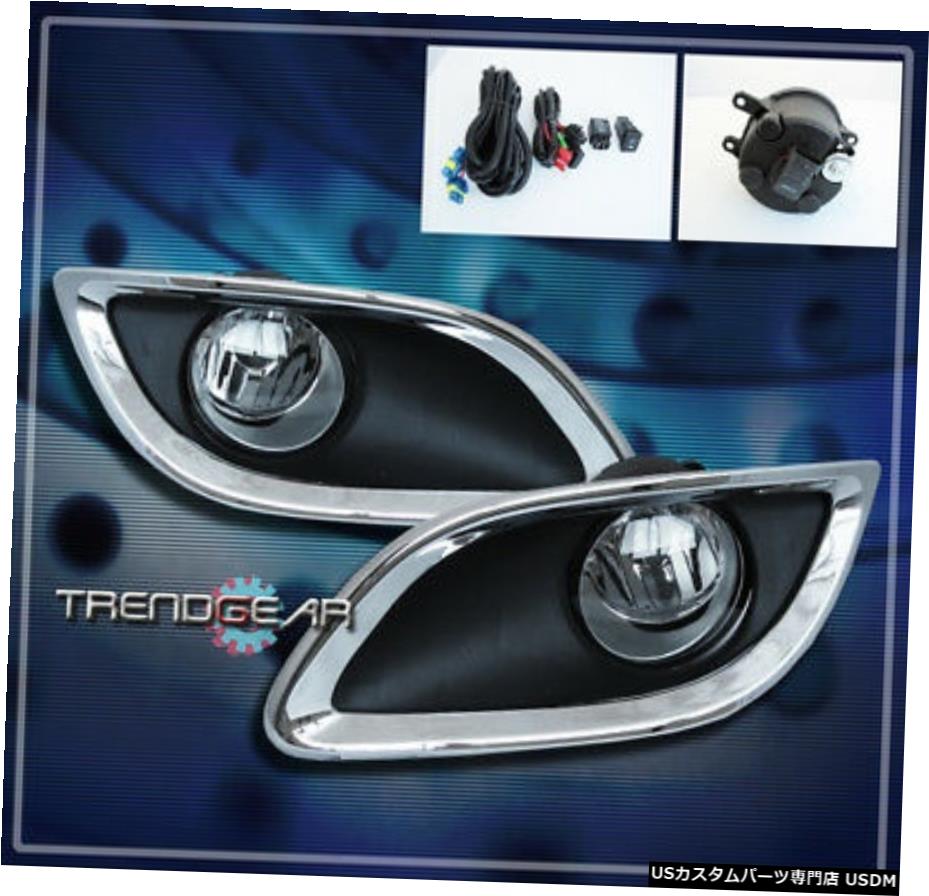 2009-2011 FOR TOYOTA YARIS 2 / 3DR BUMPER CLEAR FOG LIGHTS LAMP +スイッチ+ハーネスキット FOR 2009-2011 TOYOTA YARIS 2/3DR BUMPER CLEAR FOG LIGHTS LAMP+SWITCH+HARNESS KIT 【並行輸入品】
