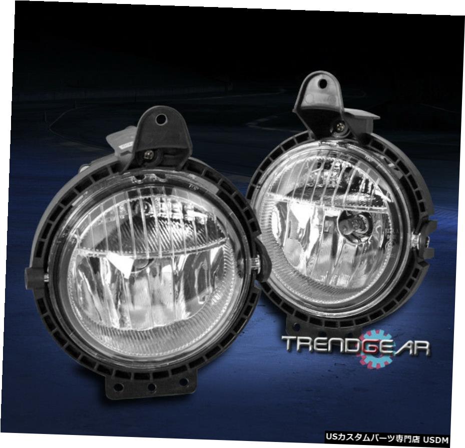 2007-2015 FOR MINI COOPER FRONT BUMPERは、交換CHROME FOG LIGHTランプを駆動します FOR 2007-2015 MINI COOPER FRONT BUMPER DRIVING REPLACEMENT CHROME FOG LIGHT LAMP 【並行輸入品】