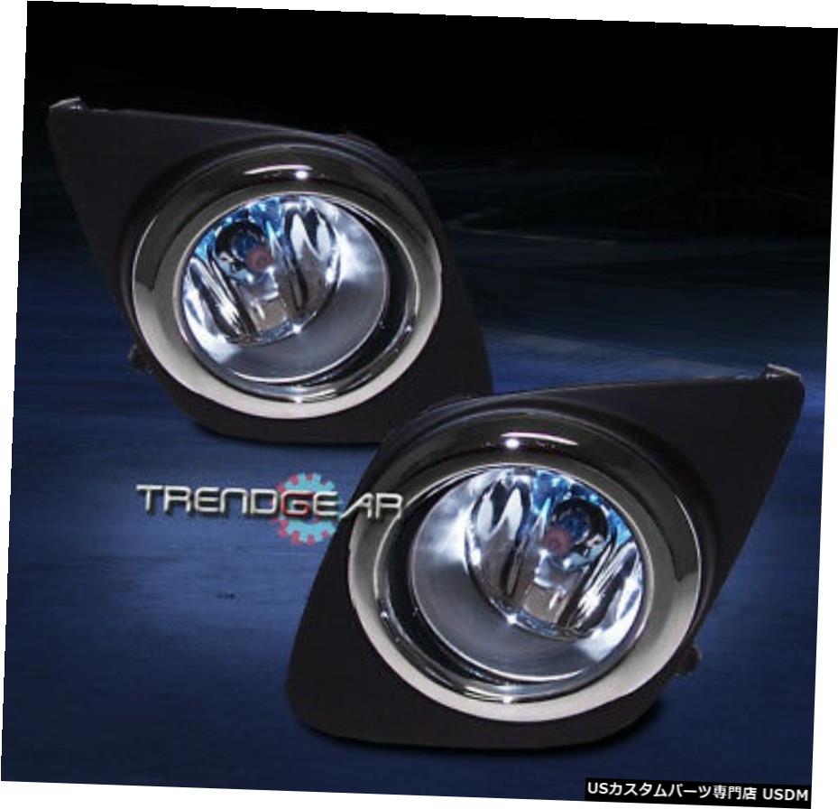 2009-2012 TOYOTA RAV4 BUMPER CHROME FOG LIGHTS LAMP W FOR / BULB + HARNESS + SWITCH FOR 2009-2012 TOYOTA RAV4 BUMPER CHROME FOG LIGHTS LAMP W/BULB+HARNESS+SWITCH 【並行輸入品】