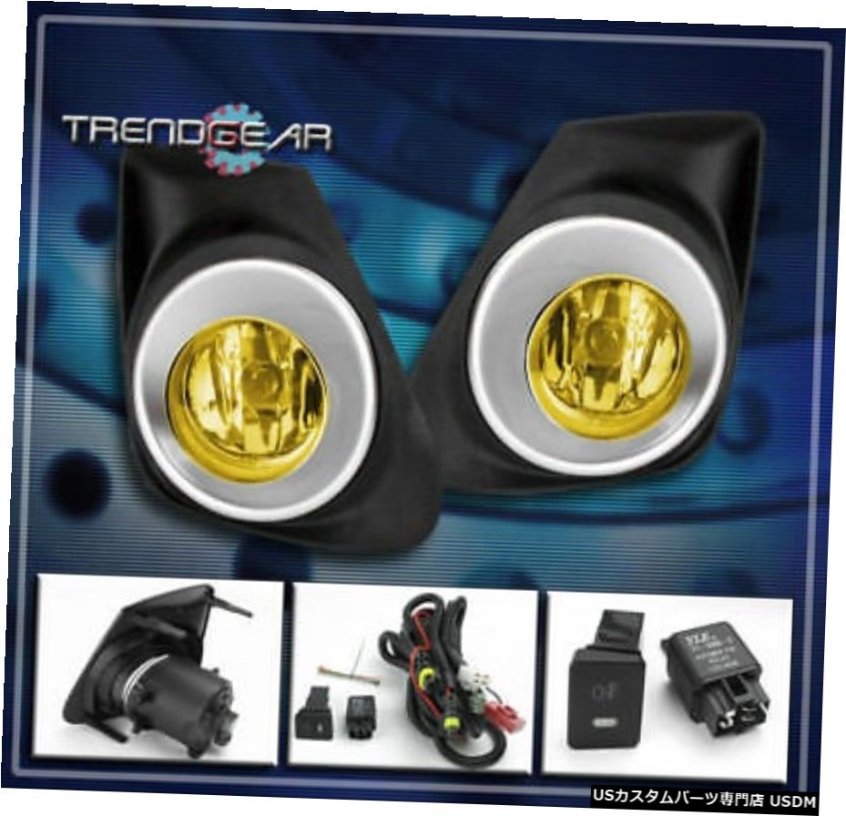 2011 2012 2013 FORトヨタカローラL LE S BUMPER YELLOW FOG LIGHT LAMP +スイッチキット FOR 2011 2012 2013 TOYOTA COROLLA L LE S BUMPER YELLOW FOG LIGHT LAMP+SWITCH KIT 【並行輸入品】