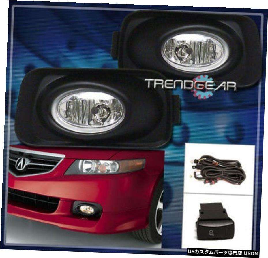 2004-2005 ACURA TSX BASE 4DR BUMPER DRIVING JDM CHROME FOG LIGHTS LAMPS W / BULB 2004-2005 ACURA TSX BASE 4DR BUMPER DRIVING JDM CHROME FOG LIGHTS LAMPS W/BULB 【並行輸入品】