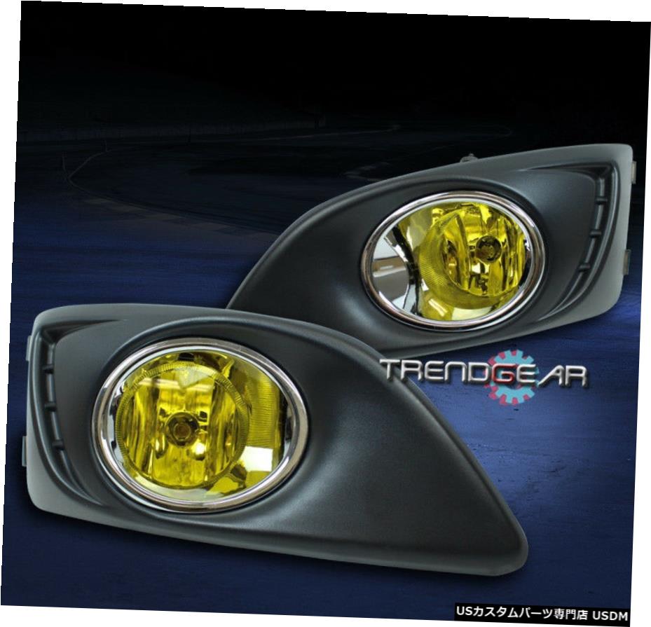 2012-2016 CHEVY SONIC LS、LT RS LTZ BUMPER FOG LIGHTS YELLOW W / COVER + HARNESS 2012-2016 CHEVY SONIC LS LT LTZ RS BUMPER FOG LIGHTS YELLOW W/COVER+HARNESS 【並行輸入品】