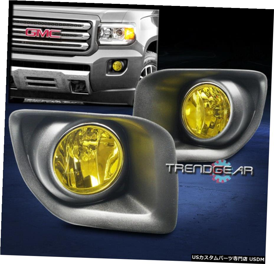 2015-2017 GMC CANYON TRUCKフロントバンパーフォグランプLAMPS YELLOW W /ワイヤーハーネス 2015-2017 GMC CANYON TRUCK FRONT BUMPER FOG LIGHTS LAMPS YELLOW W/WIRING HARNESS 【並行輸入品】 34,249円
