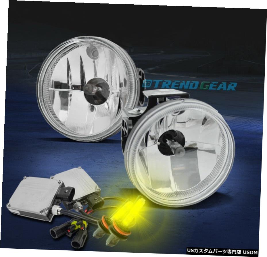 1999-2001 DODGE RAM 1500 2500 3500 SPORT PKG FOG LIGHTS LAMP CHROME W / 3K HIDキット 1999-2001 DODGE RAM 1500 2500 3500 SPORT PKG FOG LIGHTS LAMP CHROME W/3K HID KIT 【並行輸入品】