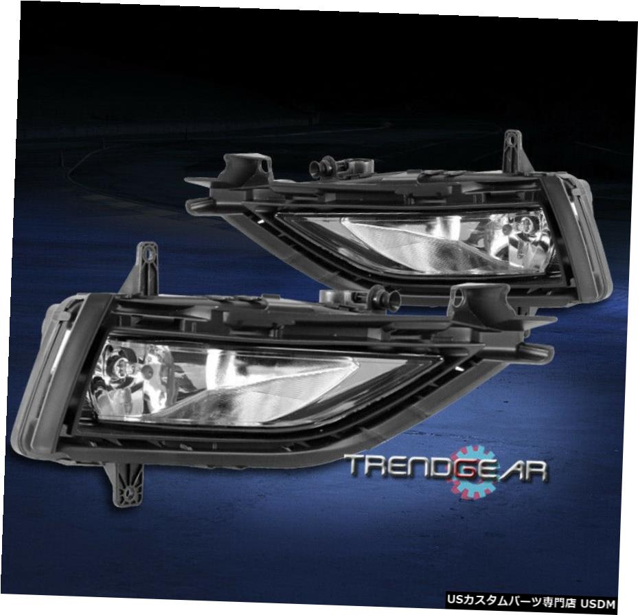 / wスイッチ2018-2020フォルクスワーゲンゴルフSportWagenバンパーフォグランプランプChromeの For 2018-2020 Volkswagen Golf SportWagen Bumper Fog Lights Lamps Chrome w/Switch 【並行輸入品】