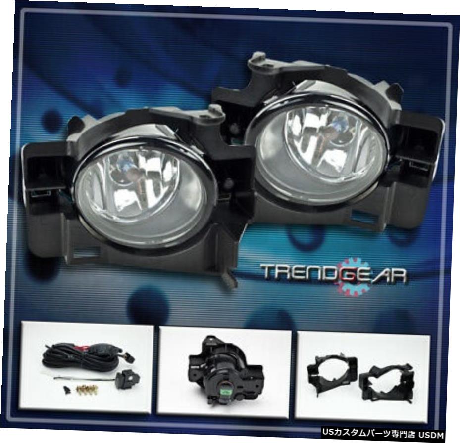 BUMPER DRIVING CHROME FOG LIGHT LAMP W / 8月12日ALTIMA COUPE 2DRハーネス+スイッチ BUMPER DRIVING CHROME FOG LIGHT LAMP W/HARNESS+SWITCH FOR 08-12 ALTIMA COUPE 2DR 【並行輸入品】