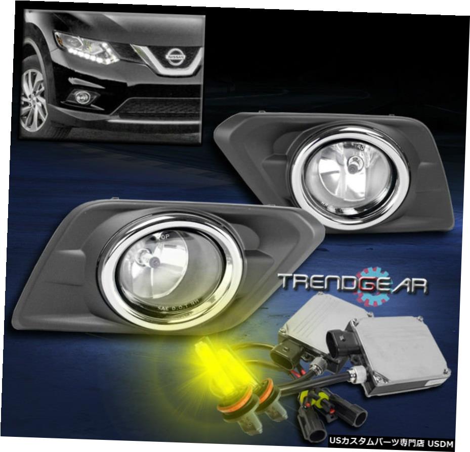 FRONT BUMPER DRIVING FOG 2014-2016 ROGUE FOR + SWITCH LIGHTS LAMPS CHROME W / 3K HID FRONT BUMPER DRIVING FOG LIGHTS LAMPS CHROME W/3K HID+SWITCH FOR 2014-2016 ROGUE 【並行輸入品】