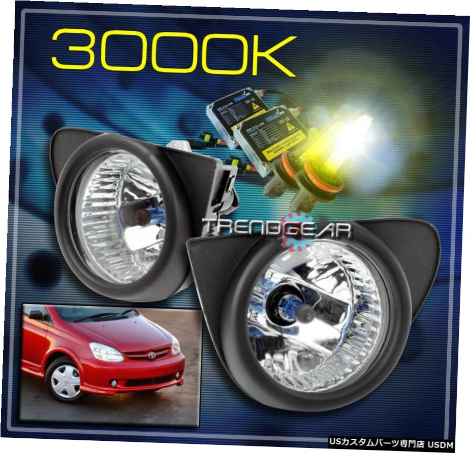 2003-2005 TOYOTA ECHO BUMPER DRIVING FOG LIGHTS LAMP CHROME W / 3K HID +スイッチ用 FOR 2003-2005 TOYOTA ECHO BUMPER DRIVING FOG LIGHTS LAMP CHROME W/3K HID+SWITCH 【並行輸入品】