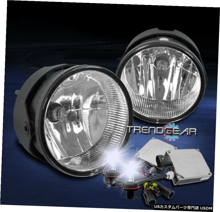 2007-2015 FORD EXPEDITION / 2008-2011 RANGER BUMPERフォグランプクロームW / 8K HIDキット 2007-2015 FORD EXPEDITION/2008-2011 RANGER BUMPER FOG LIGHTS CHROME W/8K HID KIT 【並行輸入品】
