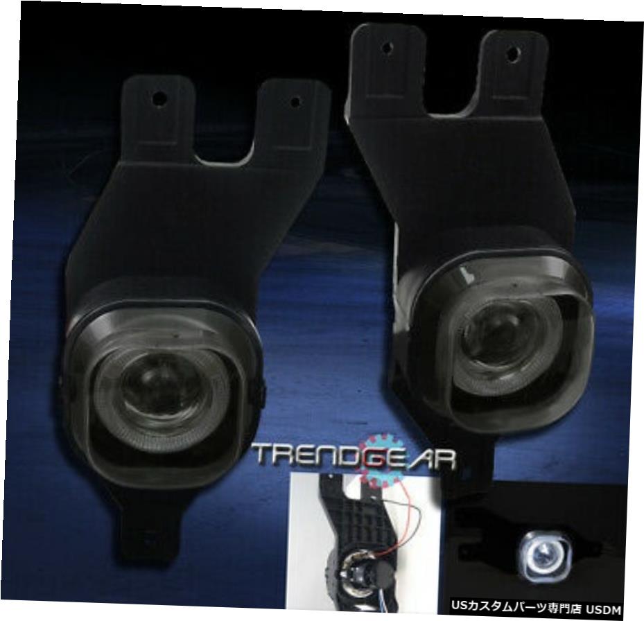 99から04 FORD F250 F350 F450 F550 / 00 + EXCURSION HALO PROJECTOR FOGライトランプスモーク 99-04 FORD F250 F350 F450 F550/00+ EXCURSION HALO PROJECTOR FOG LIGHT LAMP SMOKE 【並行輸入品】