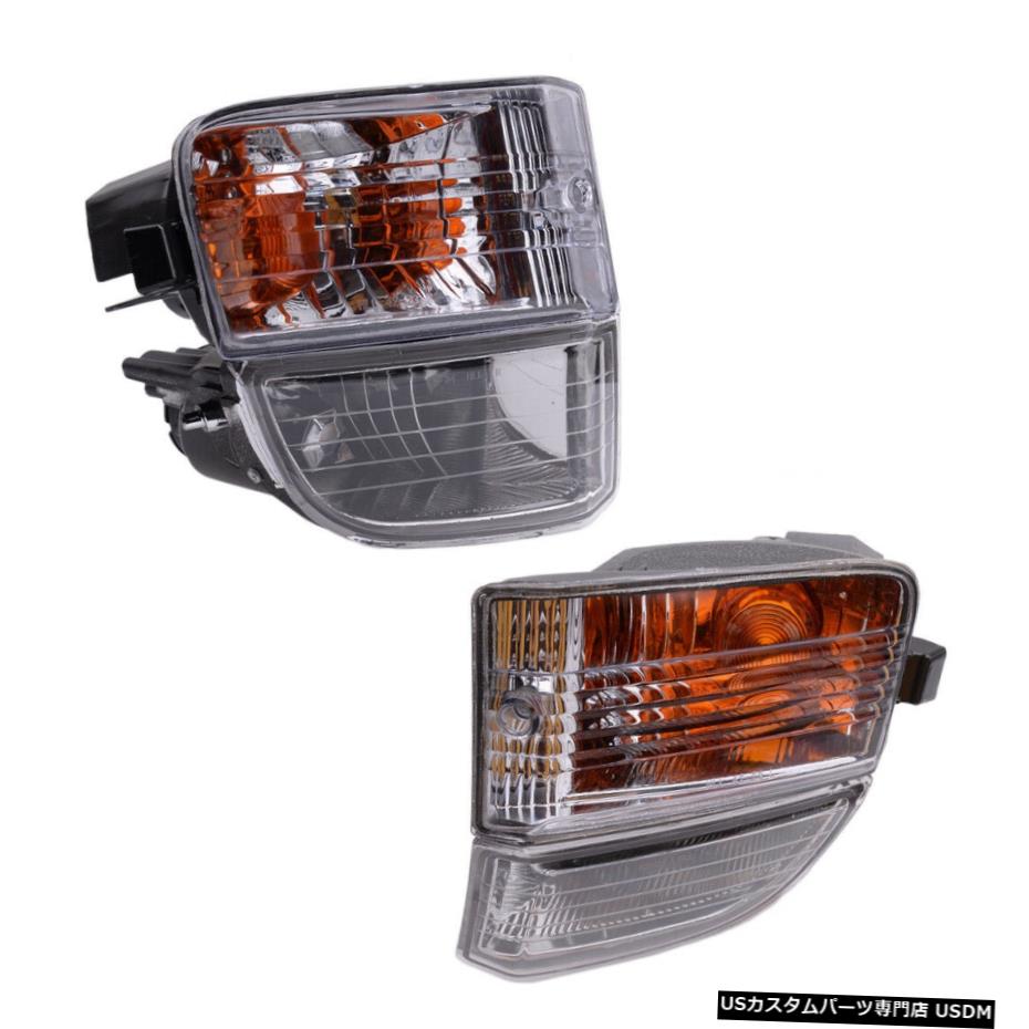 左＆＃038;トヨタRAV4 2001年から2003年のための右フロントバンパーフォグライトランプハウジングフィット Left & Right Front Bumper Fog Light Lamp Housing Fit for Toyota RAV4 2001-2003 【並行輸入品】