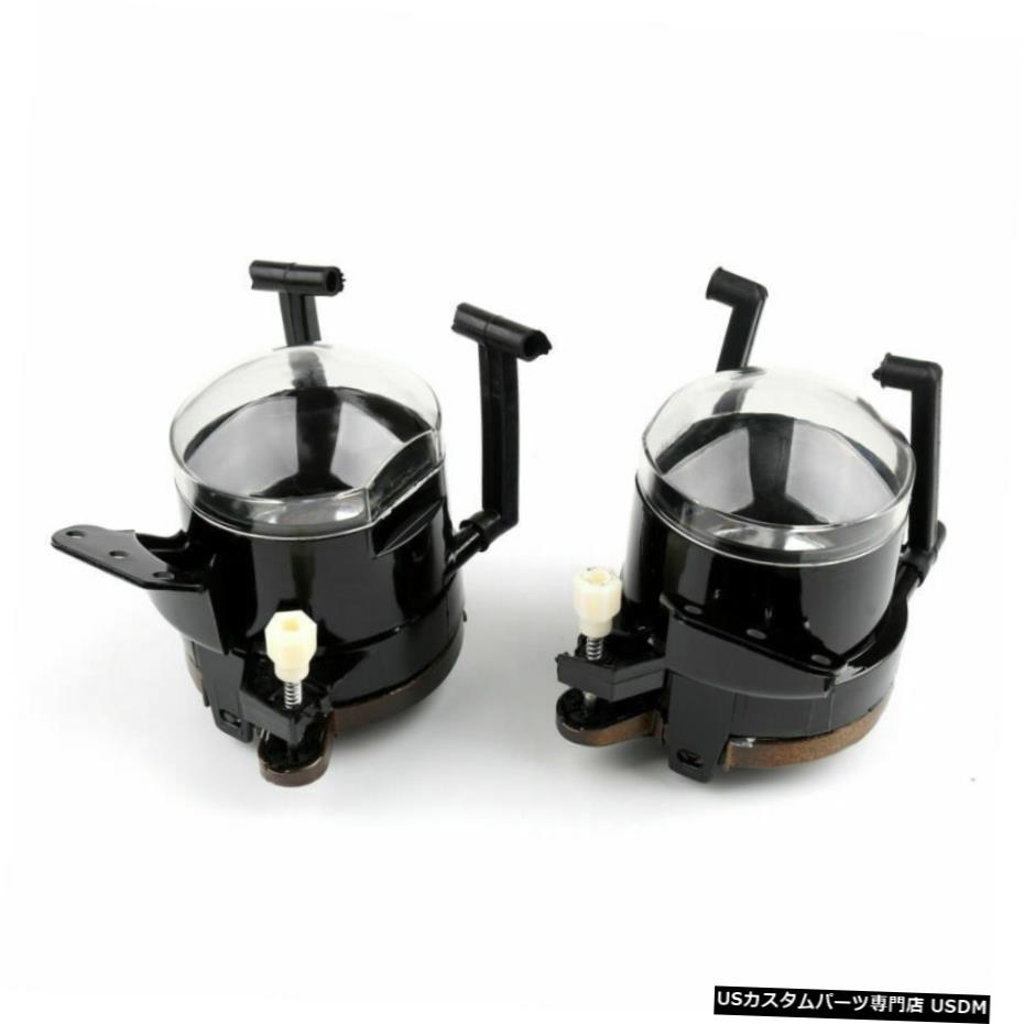 フォグランプフロントランプクリアレンズペアセット用BMW E60 5シリーズ2003年から2007年USA Fog Lights Front Lamps Clear Lens Pair Set For BMW E60 5 Series 2003-2007 USA 【並行輸入品】