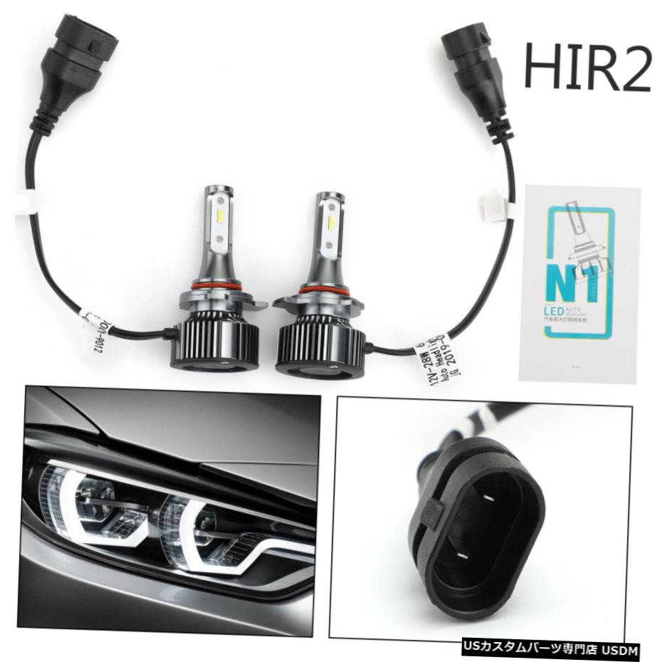ペア9012 12v26w 5500k車ledオートヘッドライト フロントフォグライトランプ電球usa Pair 9012 12v26w 5500k Car Led Auto Headlight Front Fog Light Lamp Bulb Usa Bullpadel Cl