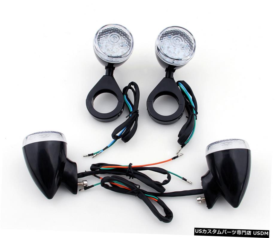浮きダイナスポーツスターBK用の信号フォグライト39ミリメートル移転フォーククランプを回し Turn Signal Fog Light 39mm Relocation Fork Clamp For Bobber Dyna Sportster BK 【並行輸入品】
