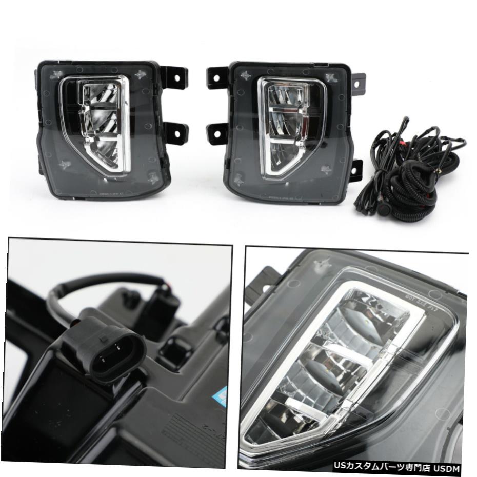 16 18シボレーシルバラード1500スイッチワイヤーハーネス用ledクリアレンズフォグランプ Led Clear Lens Fog Light For フォグランプ デイランプ Clear ライト ランプ 人気ブランドの新発売 16 18 ライト ランプ 車用品 Chevy Silverado 1500 Switch Wire