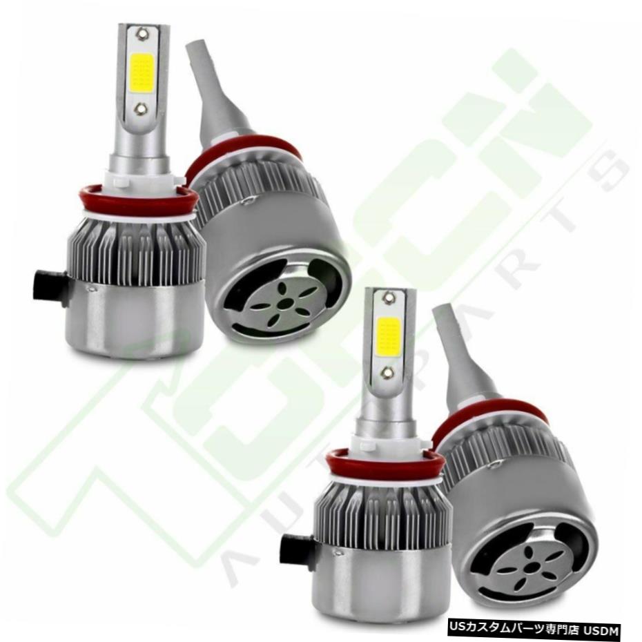 4本H11 H8 H9クリーLEDヘッドライトCOB 6000K +フォグランプホワイト米国証券取引3250W 4pcs H11 H8 H9 Cree LED Headlights COB 6000K + Fog Light White US Stock 3250W 【並行輸入品】