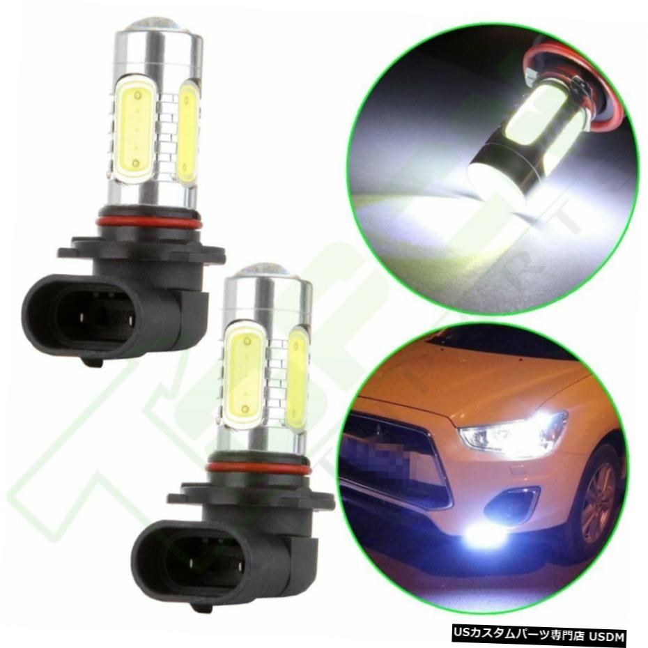 ホワイトハイパワー6000K HB3 9040 9005ドライビング・フォグライトCOB HID LED電球2X White High Power 6000K HB3 9040 9005 Driving Fog Light COB HID LED Bulb 2X 【並行輸入品】