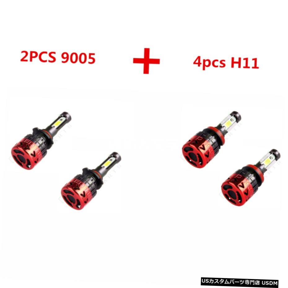 9005 + H11 + H11 2940WクリーLEDヘッドライト高低ビームフォグランプ高速配送 9005 + H11 + H11 2940W Cree LED Headlights High Low Beam Fog Light Fast Shipping 【並行輸入品】