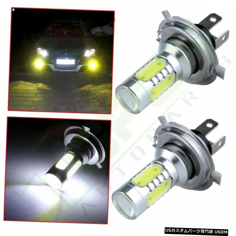 HIGH POWER HB2 H4 9003 WHITE DRIVING HIGH COB LEDロービームバルブFOG LIGHT 2倍 HIGH POWER HB2 H4 9003 WHITE DRIVING HIGH COB LED LOW BEAM BULB FOG LIGHT 2x 【並行輸入品】