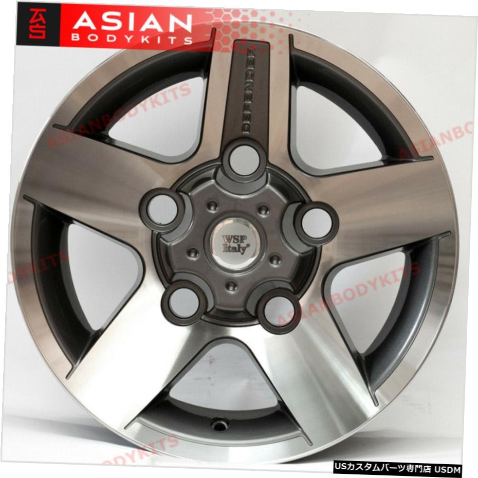 エアロパーツ Rover Anthraciteが磨かland Rover Rover Defender バイク用品 ホイール 110分の90 タイヤ ホイール Svx 一番上質人気物 16インチ16x7用ホイールリム Wheels Rims For Land Rover Defender 90 110 Svx 16 Inch 16x7 Anthracite Polished World倉庫店車用品