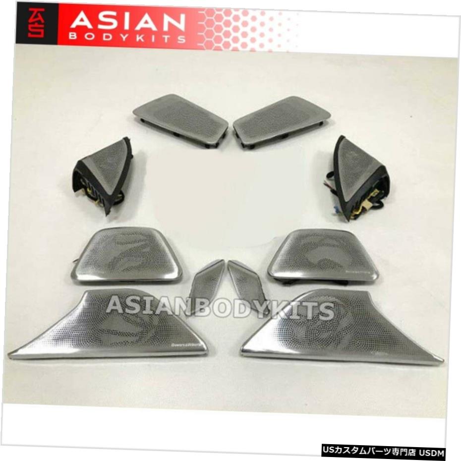 エアロパーツ BMW 5シリーズG30周囲光をスピーカカバー・キット（2017+） LOUD SPEAKERS COVER KIT with ambient light for BMW 5-series G30 (2017+) 【並行輸入品】