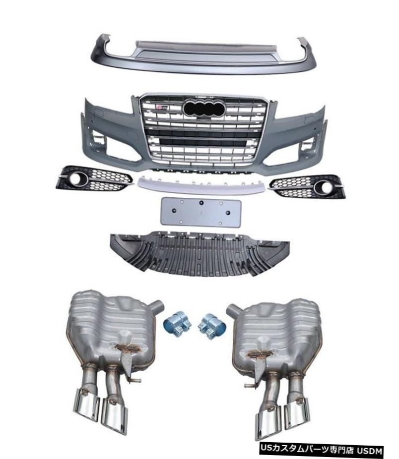 エアロパーツ 2017改築モデル - AUDI A8 D4 2015年SスタイルBODYKIT S style BODYKIT for AUDI A8 D4 2015 - 2017 facelift model 【並行輸入品】