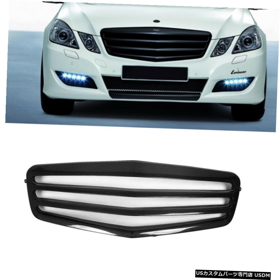 エアロパーツ メルセデスベンツw212 E Class10 12用カーボンフロントフードバンパーグリルグリルフィット Carbon Front Hood Bumper Grill Grille Fit For Mercedes Benz W212 E Class10 12 Elteachermurcia Com